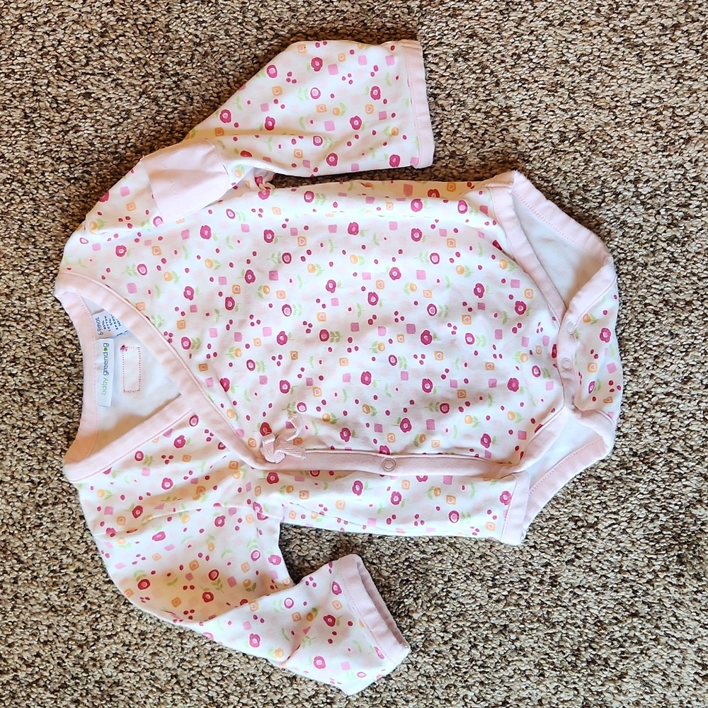 Baby Greendog | Bright Floral Onsie